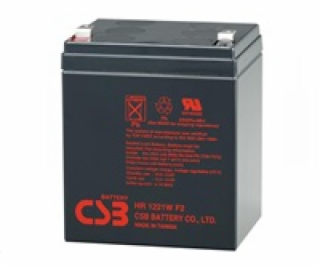 CSB 12V 5,1Ah olověný akumulátor HighRate F2 (HR1221WF2)