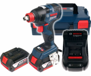 Bosch Professional GDX 18V-200 C, 2x5.0Ah, GAL 188