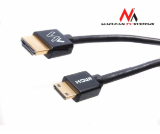 Maclean HDMI Mini - HDMI kábel 2m čierny (MCTV-712)