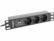 LANBERG POWER STRIP 10 RACK (1U 16A 3X SHUKO)