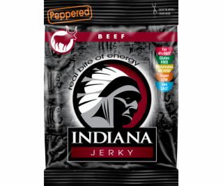 INDIANA Jerky hovězí, Peppered, 25g