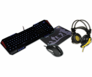 iBOX Aurora Gaming SET-1 + slúchadlá + podložka (IZGSET1)