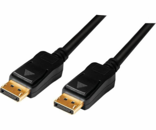 LogiLink DisplayPort – kábel DisplayPort 15m čierny (CV0113)