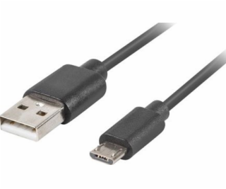 Lanberg USB kábel USB micro BM kábel - AM 2.0 1.8m čierny...