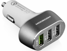 Car Charger Modecom Micro USB 3 x USB