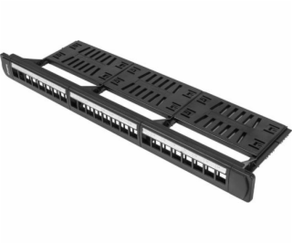 Lanberg PPKS-1124-B patch panel 1U