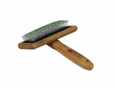 Bamboo Groom Velký jemný kartáč s nerezovými hroty, Finišák