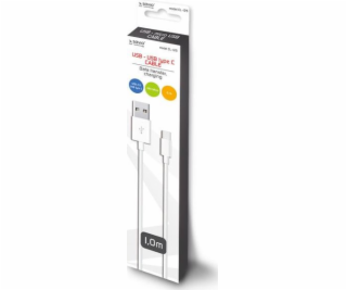 Savio CL-125 USB cable 1 m USB 2.0 USB A USB C White