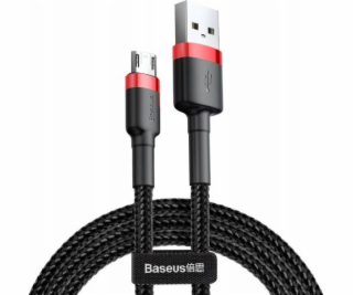 Cable Micro USB Baseus Cafule 1.5A 2m (red &amp; black)