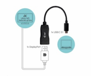 iTec USB-C Display Port Adapter 4K/60 Hz