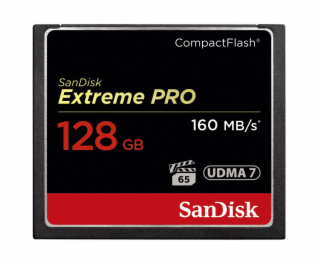 Paměťová karta Sandisk Extreme Pro CF 128 GB 160 MB/s VPG...