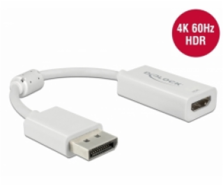 Delock Adaptér DisplayPort 1.4 na HDMI 4K 60 Hz s funkcí ...