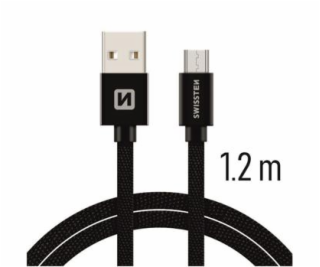 Swissten Kabel Textile Micro Usb 1,2 M R