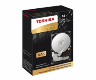 TOSHIBA HDD N300 NAS 14TB, SATA III, 7200 rpm, 256MB cach...