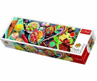 Trefl Puzzle 1000 Elements Panorama Sweet Delicacies