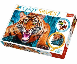 Trefl Puzzle 600 dielikov Crazy Shapes - Z očí do očí s t...