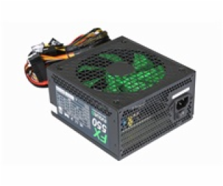 EVOLVEO FX 550 , zdroj 550W ATX, 14cm, tichý, 80+, bulk