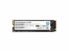 HP SSD EX950 512GB / Interní / M.2 / PCIe Gen 3 x 4 NVMe 1.3 / 3D TLC