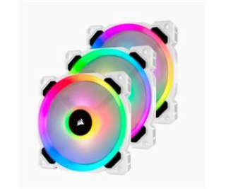 Corsair ventilátor LL Series, LL120 RGB White, 120mm Dual...