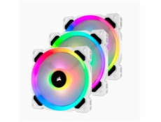 Corsair ventilátor LL Series, LL120 RGB White, 120mm Dual Light Loop RGB LED PWM Fan, 3 Fan Pack with Lighting Node PRO