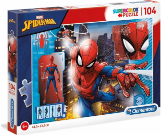 Clementoni Puzzle 104 Super Spiderman farba