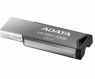 Flashdisk Adata UV350 32GB, USB 3.1, silver, potisk