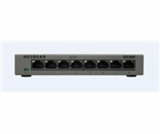 Netgear GS308 Gigabit Switch 8 portů, kovový