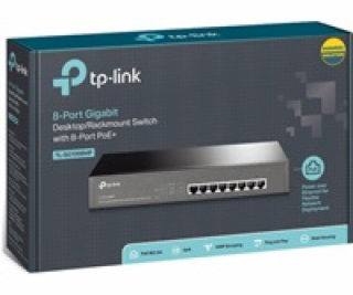 TP-Link TL-SG1008MP PoE+ Switch 8-Port Gigabit PoE+