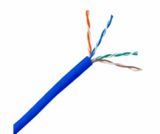 UTP kabel PlanetElite, Cat5E, licna, PVC, modrá, 305m