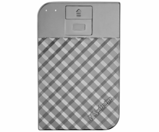 VERBATIM HDD 2TB Fingerprint Secure Portable Hard Drive, ...