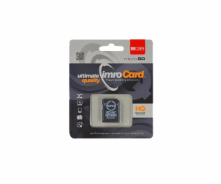 IMRO 10/8G ADP memory card 8 GB MicroSDHC Class 10