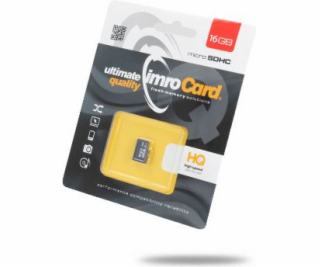 Karta Imro MicroSDHC 16 GB Class 10 UHS-I/U1 (KOM000669)