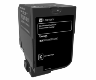 LEXMARK toner CS720, CS725, CX725 Black Standard Yield Re...