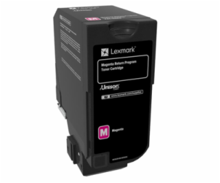 LEXMARK toner CS720, CS725, CX725 Magenta Return Programm...