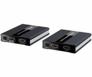 PREMIUMCORD HDMI extender s USB na 60m přes jeden kabel C...