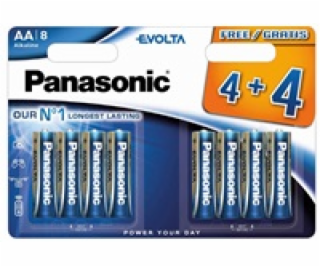 PANASONIC Alkalické baterie EVOLTA Platinum LR6EGE/8BW 4+...