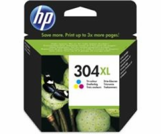 HP 304XL Tri-color Ink Cartridge