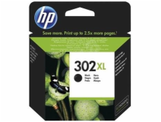 Inkoust HP 302 XL černá inkoustová kazeta, ink cartridge (black), F6U68AE#301