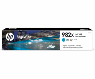 HP 982X High Yield Cyan Original PageWide Cartridge