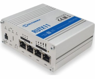 Teltonika RUTX11 bezdrôtový router Gigabit Ethernet Dual-...