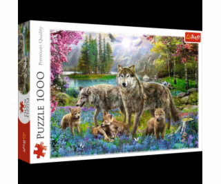 Trefl Puzzle 1000 vlčia rodina