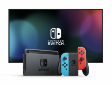 Nintendo Switch neonred&blue