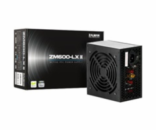 Zalman zdroj ZM600-LXII / 600W / ATX / akt. PFC / 120mm v...