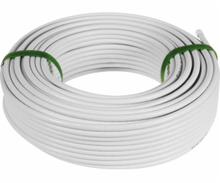 Cable coaxial Maclean MCTV-471 (50m ; white color)