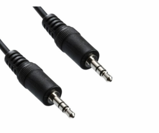 Kabel Trevi, CN 34-05, stereo, 3,5 mm, černý, 1,3 m