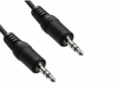 Kabel Trevi, CN 34-05, stereo, 3,5 mm, černý, 1,3 m