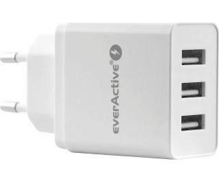 USB wall charger everActive SC-300 3xUSB 3.4A