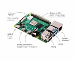 Deska Raspberry Pi 4 Model B 2GB 