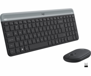 Logitech Slim Wireless Combo MK470 keyboard RF Wireless Q...