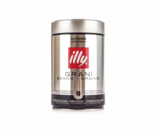 Illy Espresso Dark zrnková káva dóza 250 g